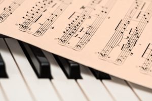 piano and music part