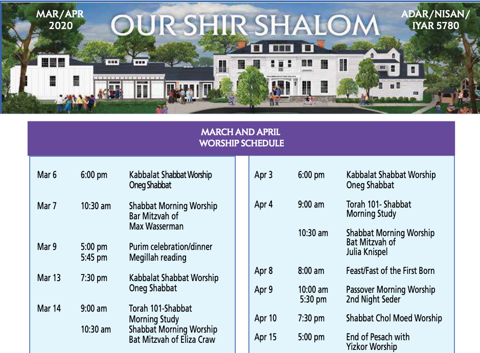 Our-Shir-Shalom-Mar-Apr-2020